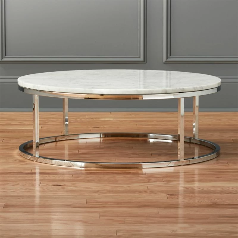 Smart Round Marble Top Coffee Table 3 Smart Round Marble Top Coffee Table