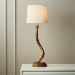 Snake Bronze Table Lamp -marin sHOP SnakeTableLampROF19