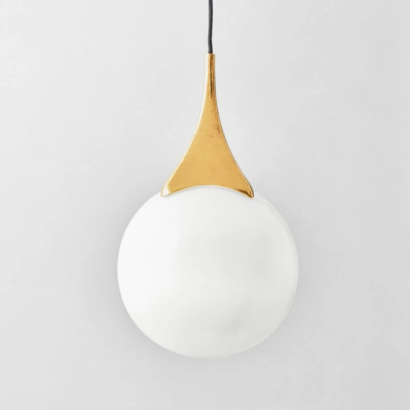 Spina 12" Glass Pendant Light 4 Spina 12" Glass Pendant Light - Image 2