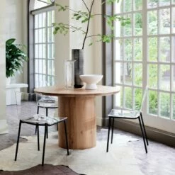 White Ceramic Pedestal Bowl -marin sHOP SpindlerRoundDiningTableJN21 1x1