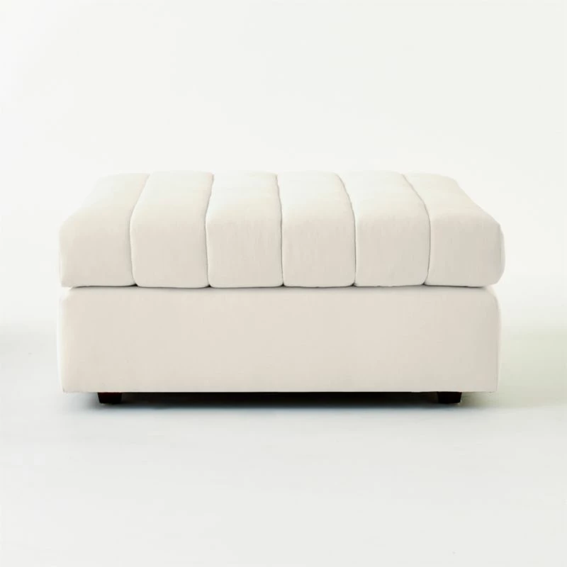 Stitch Fabric Ottoman 5 Stitch Fabric Ottoman - Image 3