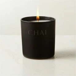 Stockhome Chai Scented Candle 8oz -marin sHOP StockhomeChaiCandleAVSHF23