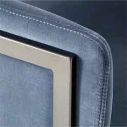Stretta Blue Velvet Office Chair -marin sHOP StrettaBlueMtlOffcChairAVSSS22