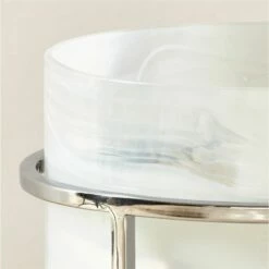 Syd Small Glass Planter With Stand -marin sHOP SydSmGlassPlanterWStandAVSHF22