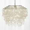 Teardrops Capiz Chandelier -marin sHOP TeardropsCapizChandelierSHF16