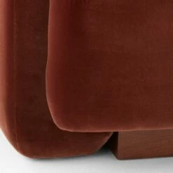 Terrain 5-Piece L-Shaped Bronze Brown Velvet Sectional Sofa With Left Arm -marin sHOP Terrain5PcVlvtLASectAVSSS23