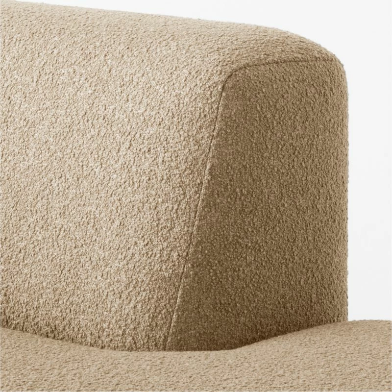 Terrain Camel Brown Boucle Daybed 8 Terrain Camel Brown Boucle Daybed - Image 6