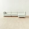 Terrain 4-Piece L-Shaped Ivory Boucle Sectional Sofa -marin sHOP TerrainIvyBc4PcSctSofaSHS22