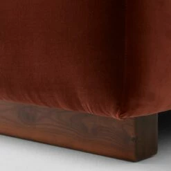Terrain Bronze Brown Velvet Ottoman -marin sHOP TerrainVlvtOttomanAVSSS23