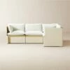 Tol 4-Piece Ivory Boucle Sectional Sofa -marin sHOP Tol4PcIvoryBoucleSectSHF23