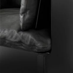 Tol Black Leather Chair -marin sHOP TolBlackLeatherChairAV2SSF23