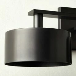 Trada 3-Bulb Blackened Brass Wall Sconce Light -marin sHOP Trada3BlbBlkdBrsWallScncAVSHF23