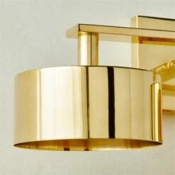Trada 3-Bulb Polished Brass Wall Sconce Light -marin sHOP Trada3BlbPlhdBrsWallScncAVSHF23