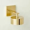 Trada Polished Brass Wall Sconce Light -marin sHOP TradaPlhdBrsWallSconceSHF23