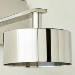 Trada Polished Nickel Wall Sconce Light -marin sHOP TradaPlhdNklWallSconceAVSHF23