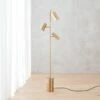 Trio Brass Finish Floor Lamp -marin sHOP TrioFloorLampSHF16