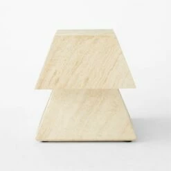Tukul White Travertine Side Table 9 Tukul White Travertine Side Table -marin sHOP TukulSideTableSOSSF23