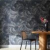 Venation Navy Wallpaper -marin sHOP VenationRoyalSHF21