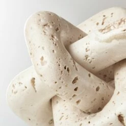 Via Large Travertine Knot 10 Via Large Travertine Knot -marin sHOP ViaLargeKnotROF20