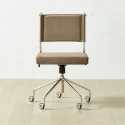 Vicino Rye Velvet Office Chair