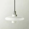 Virgo Contrast Marble Pendant Light -marin sHOP VirgoV2PandaMrblPendantSHS23