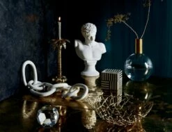 Links Cool White Decorative Marble Chain -marin sHOP VitoBustStatueFCGG18