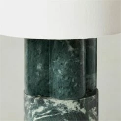 Walden Green Marble Table Lamp Tall -marin sHOP WaldenGrnMrbTllTableLampAVSHF23