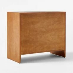 Wane Wood 2-Drawer File Cabinet With Vegan Leather Drawers -marin sHOP WaneWideFileCabinet3QBSSS22