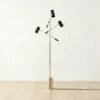 Watt Articulating Polished Nickel Floor Lamp -marin sHOP WattArtcTriPdNcklFlrLampSHS23