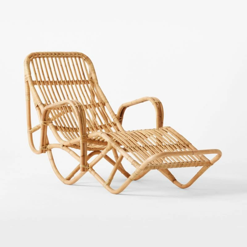 Wengler Reclining Rattan Chaise Lounge 6 Wengler Reclining Rattan Chaise Lounge - Image 4