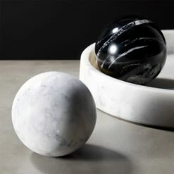 White Marble Sphere Object 8 White Marble Sphere Object -marin sHOP WhiteMarbleSphereGroupFHS18
