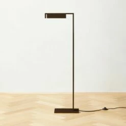 Wilde Blackend Brass Task Floor Lamp