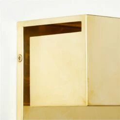 Wilde Polished Brass Task Wall Sconce Light -marin sHOP WildePlshdBrassSconceAVSHS23