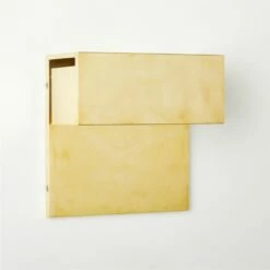 Wilde Polished Brass Task Wall Sconce Light