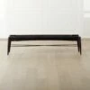 Wrap Large Black Jute Rope Bench -marin sHOP WrapBenchLargeBlackSHS20 1x1