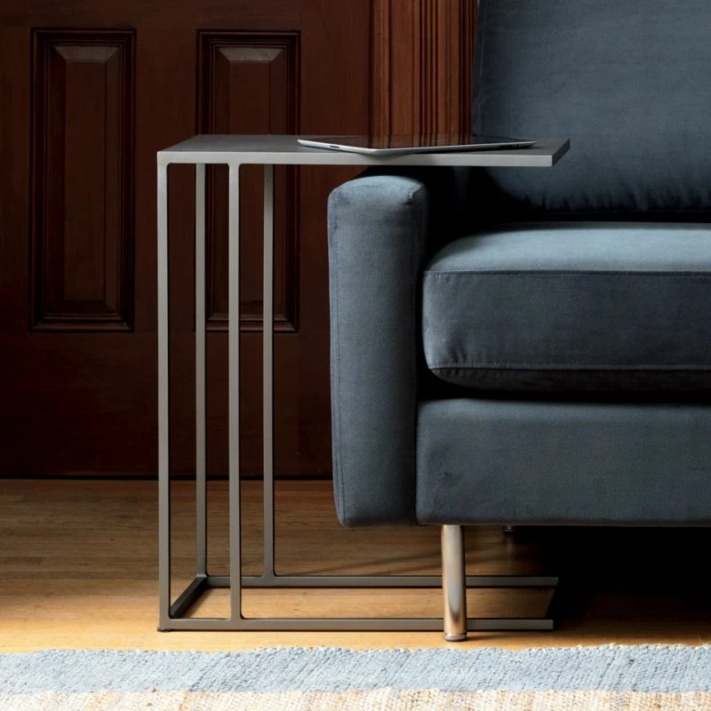 Mill Black Metal C Side Table 4 Mill Black Metal C Side Table - Image 2