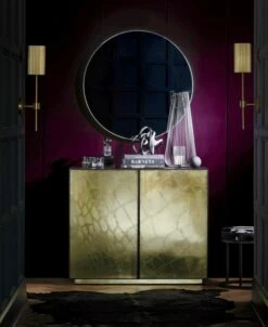 Fluted Gold Wall Sconce -marin sHOP serpentbarAG17